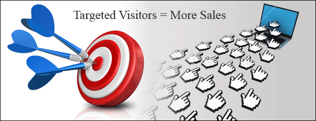 Image result for targeted visitors